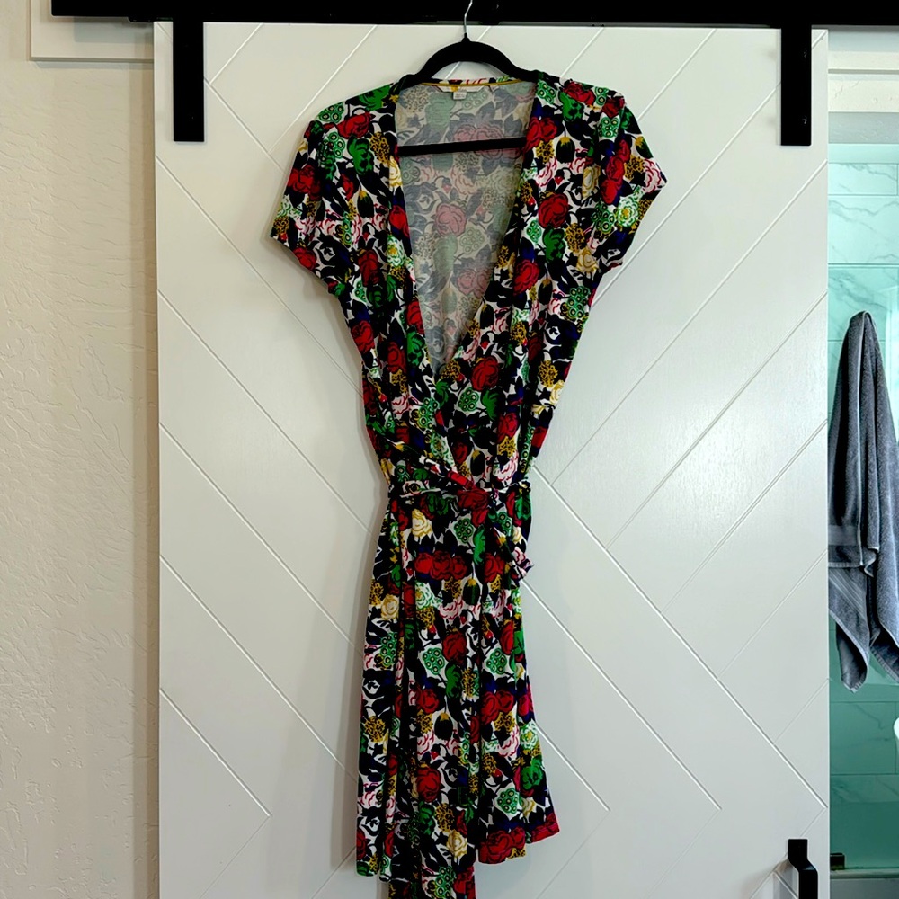 Floral Boden Wrap Dress